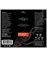 Sensuva Me & You Massage Oil - 4.2 Oz Passion Fruit Guava Massage Oils, Lotions, Creams & Gels - Tophatter Daily Deals