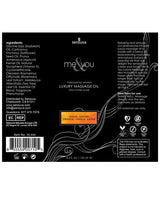 Sensuva Me & You Massage Oil - 4.2 Oz Sugar & Citrus Massage Oils, Lotions, Creams & Gels - Tophatter Daily Deals