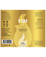 Sensuva Sizzle Lips Warming Gel - 4.2 Oz Pina Colada Sexual Enhancers - Tophatter Daily Deals