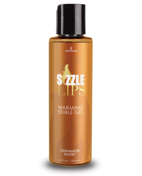 Sensuva Sizzle Lips Warming Gel - 4.2 Oz Cinnamon Pastry Default Title Sexual Enhancers - Tophatter Daily Deals