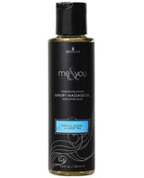 Sensuva Me & You Massage Oil - 4.2 Oz Vanilla Sugar Sweet Pea Default Title Massage Oils, Lotions, Creams & Gels - Tophatter Daily Deals