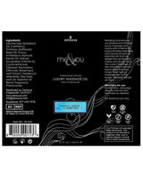 Sensuva Me & You Massage Oil - 4.2 Oz Vanilla Sugar Sweet Pea Massage Oils, Lotions, Creams & Gels - Tophatter Daily Deals