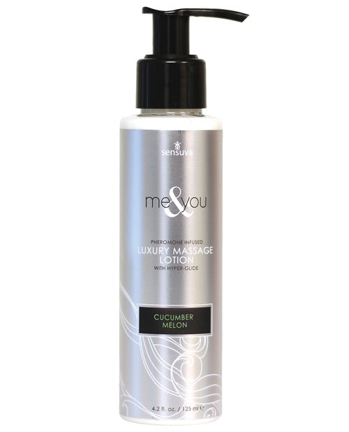 Sensuva Me & You Massage Lotion - Cucumber Melon Default Title Massage Oils, Lotions, Creams And Gels - Tophatter Daily Deals