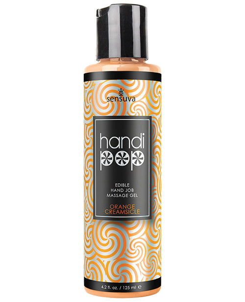 Handipop Hand Job Massage Gel - 4.2 Oz Orange Creamsicle Default Title Lubes - Tophatter Daily Deals
