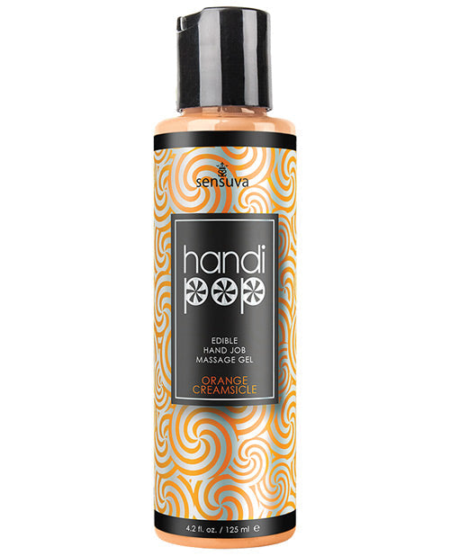 Handipop Hand Job Massage Gel - 4.2 Oz Orange Creamsicle Default Title Lubes - Tophatter Daily Deals