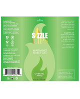 Sizzle Lips Warming Gel - 4.2 Oz Bottle Caramel Apple Sexual Enhancers - Tophatter Daily Deals