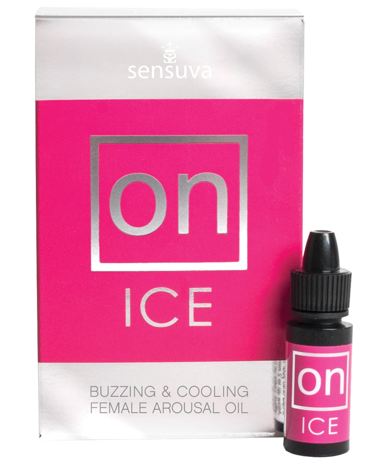 On Ice Buzzing & Cooling Female Arousal Oil - 5 Ml Bottle Default Title Sexual Enhancers - Tophatter Daily Deals