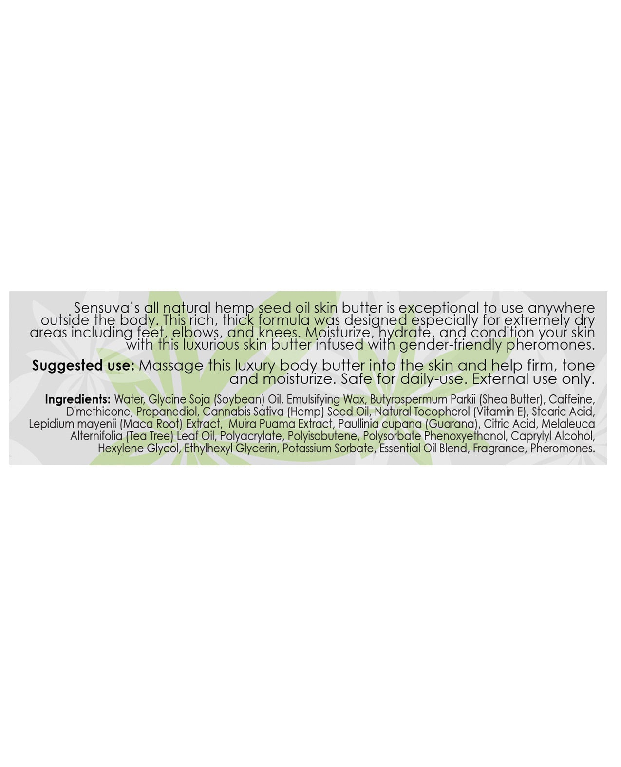 Provocatife Cannabis Oil Body Butter W-pheromones Body Fun - Tophatter Daily Deals