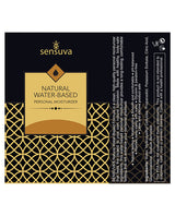 Sensuva Natural Water Based Personal Moisturizer - 1.93 Oz Salted Caramel Lubes - Tophatter Daily Deals