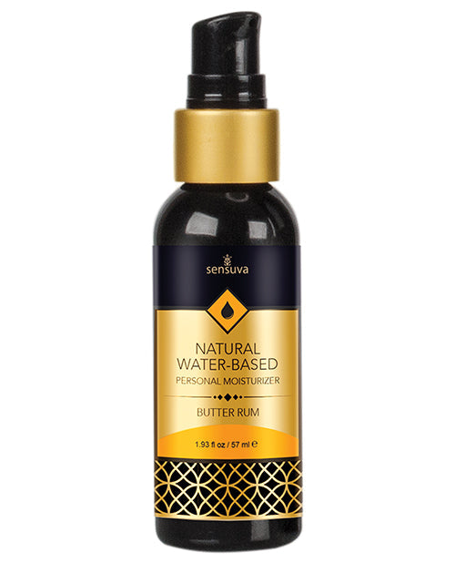 Sensuva Natural Water Based Personal Moisturizer - 1.93 Oz Butter Rum Default Title Lubes - Tophatter Daily Deals