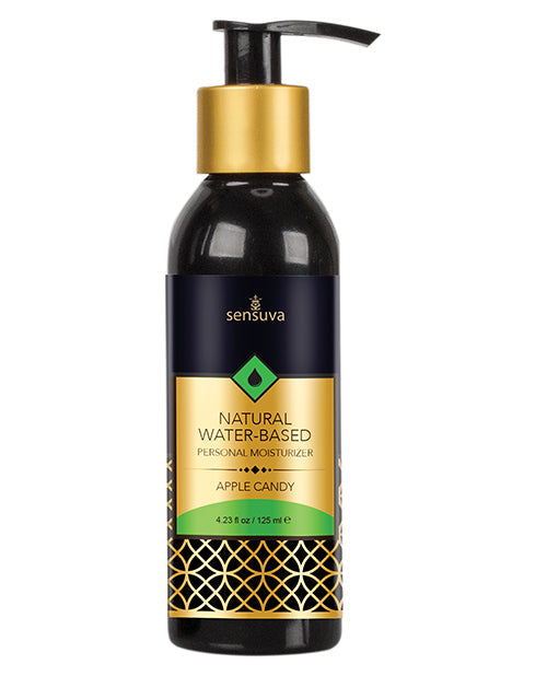 Sensuva Natural Water-based Personal Moisturizer - 4.23 Oz Apple Candy Default Title Lubes - Tophatter Daily Deals