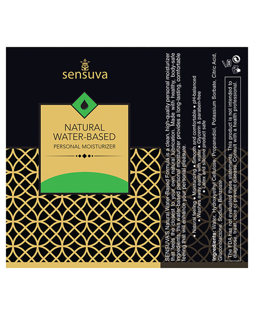 Sensuva Natural Water-based Personal Moisturizer - 4.23 Oz Apple Candy Lubes - Tophatter Daily Deals