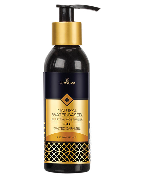Sensuva Natural Water Based Personal Moisturizer - 4.23 Oz Salted Caramel Default Title Lubes - Tophatter Daily Deals