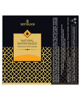 Sensuva Natural Water Based Personal Moisturizer - 4.23 Oz Butter Rum Lubes - Tophatter Daily Deals