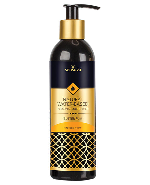Sensuva Natural Water Based Personal Moisturizer - 8.12 Oz Butter Rum Default Title Lubes - Tophatter Daily Deals