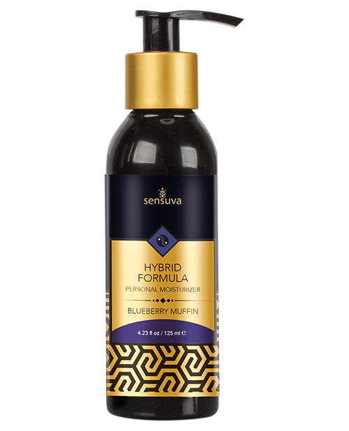 Sensuva Hybrid Personal Moisturizer - 4.23 Oz Blueberry Muffin Default Title Lubes - Tophatter Daily Deals