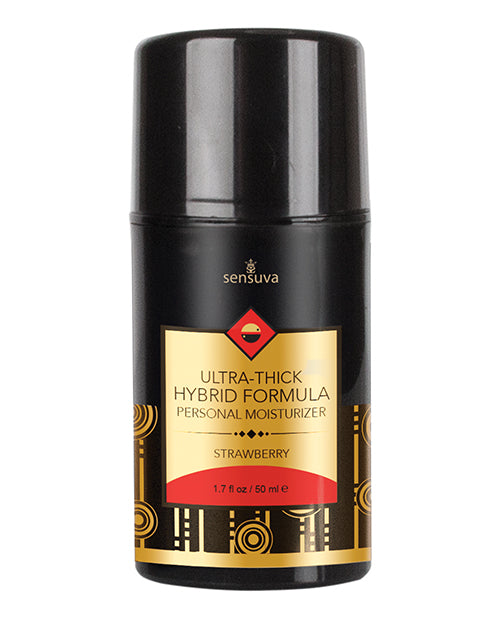 Sensuva Ultra Thick Hybrid Personal Moisturizer - 1.7 Oz Strawberry Default Title Lubes - Tophatter Daily Deals