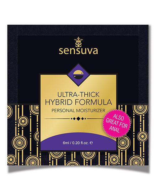 Sensuva Ultra Thick Hybrid Personal Moisturizer - 5.07 Oz Unscented Default Title Lubes - Tophatter Daily Deals
