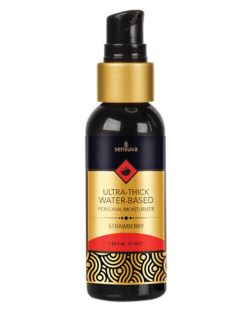 Sensuva Ultra Thick Water Based Personal Moisturizer - 1.93 Oz Strawberry Default Title Lubes - Tophatter Daily Deals