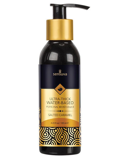 Sensuva Ultra Thick Water Based Personal Moisturizer - 4.23 Oz Salted Caramel Default Title Lubes - Tophatter Daily Deals