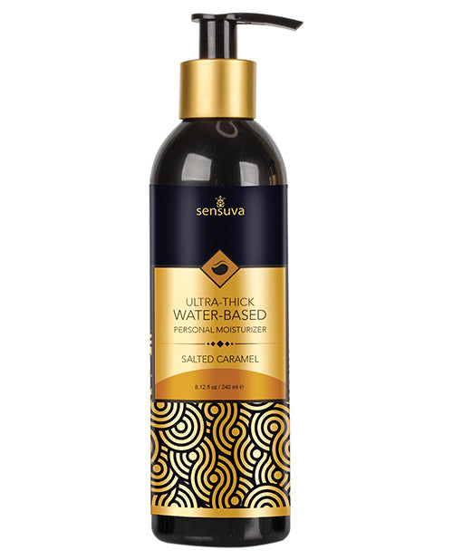Sensuva Ultra Thick Water-based Personal Moisturizer - 8.12 Oz Salted Caramel Default Title Lubes - Tophatter Daily Deals