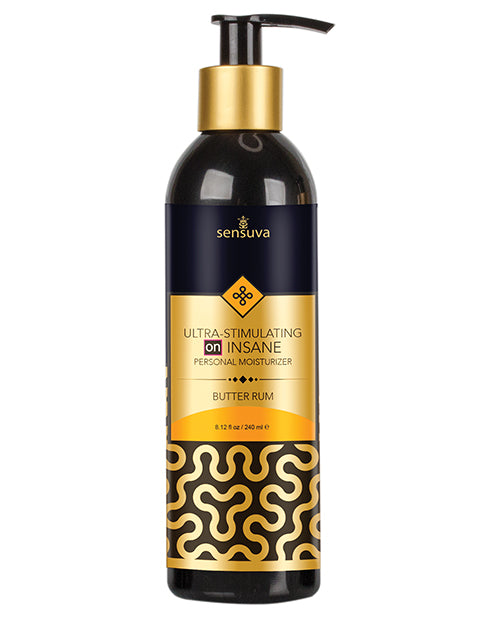 Sensuva Ultra Stimulating On Insane Personal Moisturizer - 8.12 Oz Butter Rum Default Title Lubes - Tophatter Daily Deals