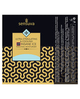 Sensuva Ultra Stimulating On Insane Ice Personal Moisturizer - 1.93 Oz Lubes - Tophatter Daily Deals