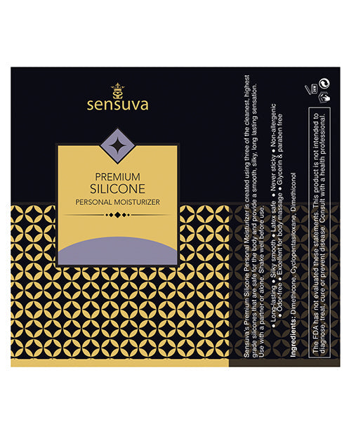 Sensuva Premium Silicone Personal Moisturizer - 1.93 Oz Lubes - Tophatter Daily Deals