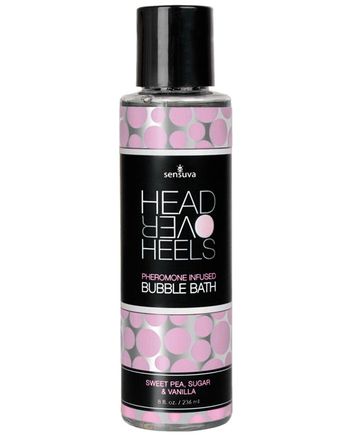 Sensuva Head Over Heels Bubble Bath - 8 Oz Vanilla-sugar-sweet Pea Default Title Bath & Body - Tophatter Daily Deals
