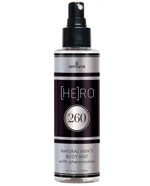 Sensuva Hero 260 Male Body Mist - 4.2 Oz Default Title Setting The Mood - Tophatter Daily Deals