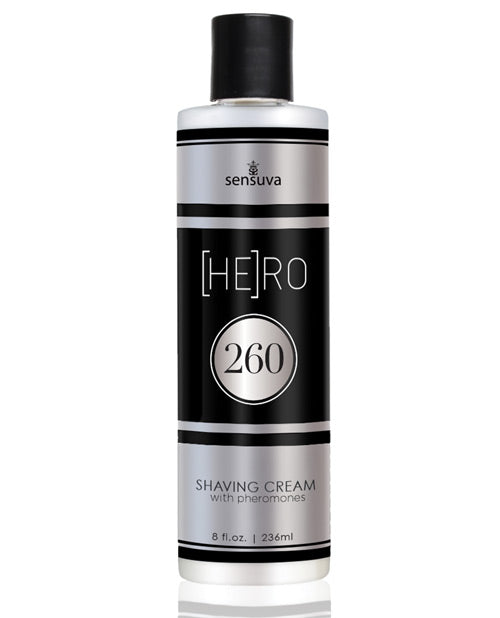 Sensuva Hero 260 Pheromone Infused Shave Cream For Him - 8 Oz Default Title Bath & Body - Tophatter Daily Deals
