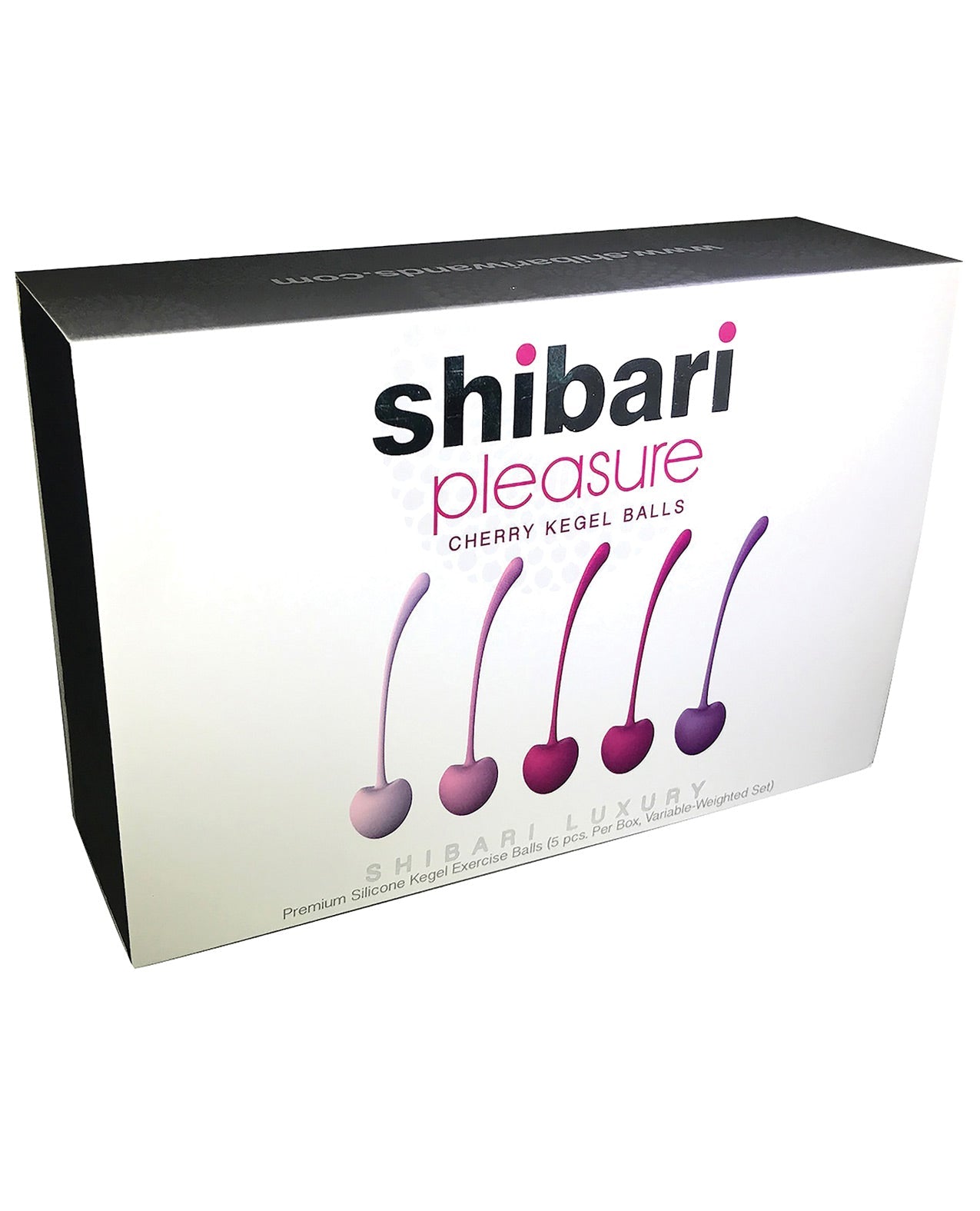 Shibari Pleasure Cherry Kegel Balls - Pack Of 5 Default Title Sexual Enhancers - Tophatter Daily Deals
