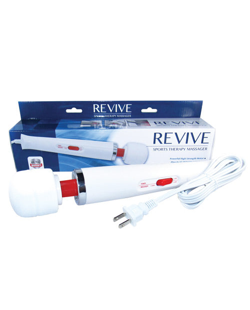 Revive Sports Therapy Massager - White Default Title Magic Wands - Tophatter Daily Deals