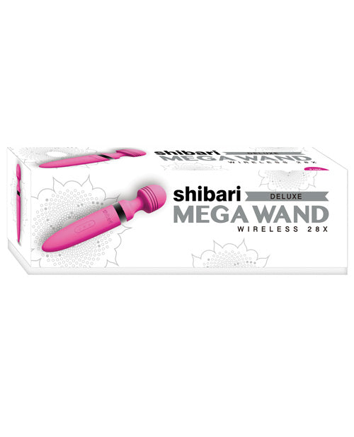 Shibari Deluxe Mega Rechargeable Wand - Pink Default Title Magic Wands - Tophatter Daily Deals