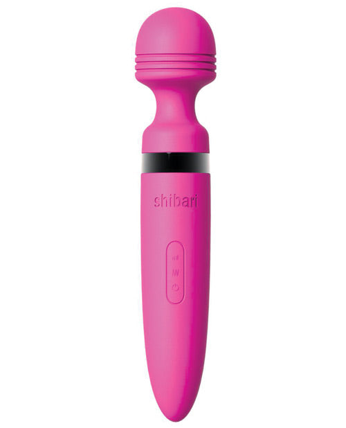 Shibari Deluxe Mega Rechargeable Wand - Pink Magic Wands - Tophatter Daily Deals