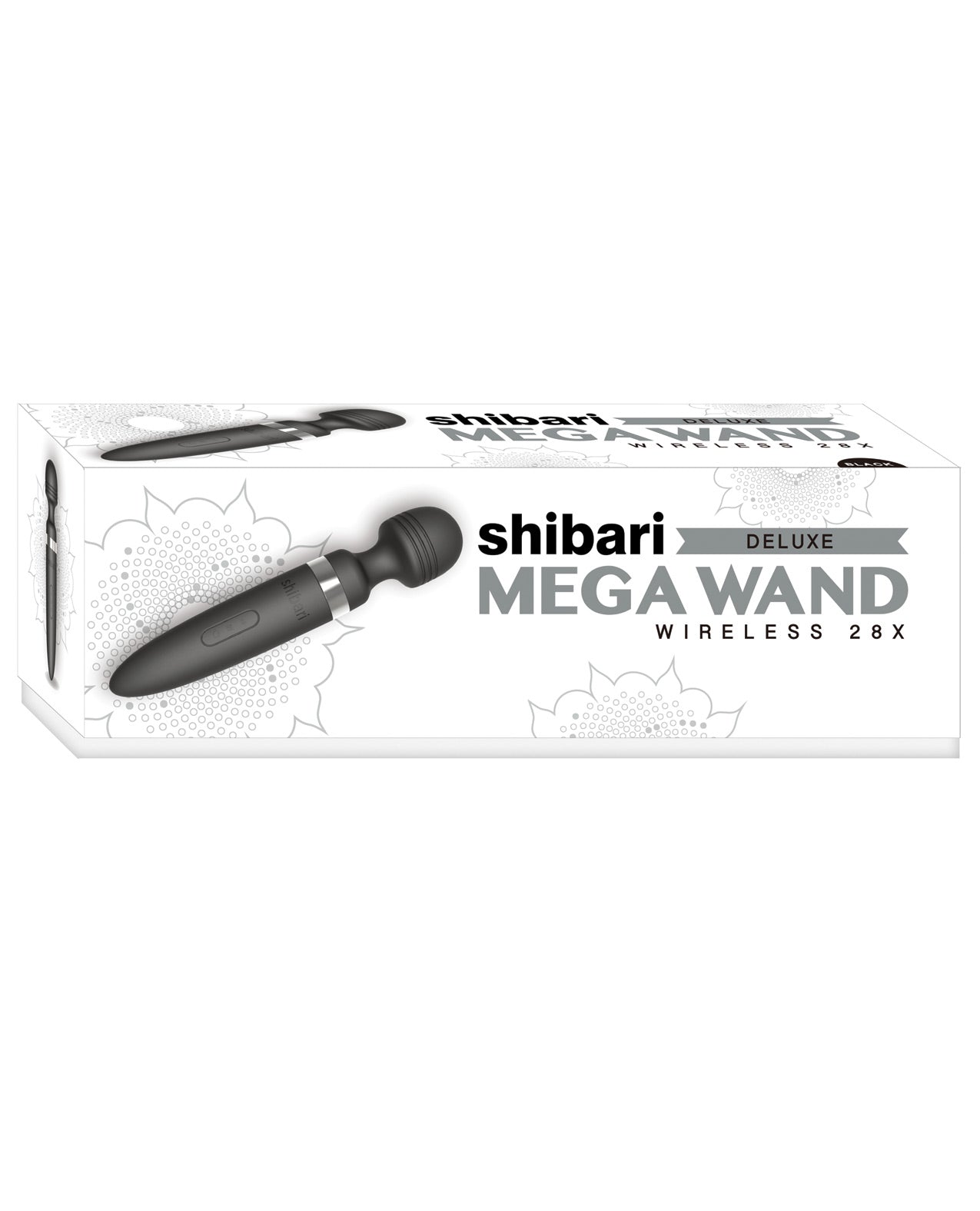 Shibari Deluxe Mega Rechargeable Wand - Black Default Title Magic Wands - Tophatter Daily Deals