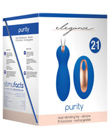 Shots Elegance Dual Vibrating Bullet & Remote - Blue Default Title Sexual Enhancers - Tophatter Daily Deals