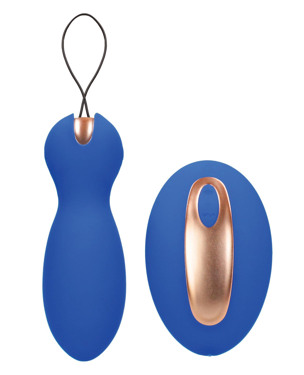 Shots Elegance Dual Vibrating Bullet & Remote - Blue Sexual Enhancers - Tophatter Daily Deals