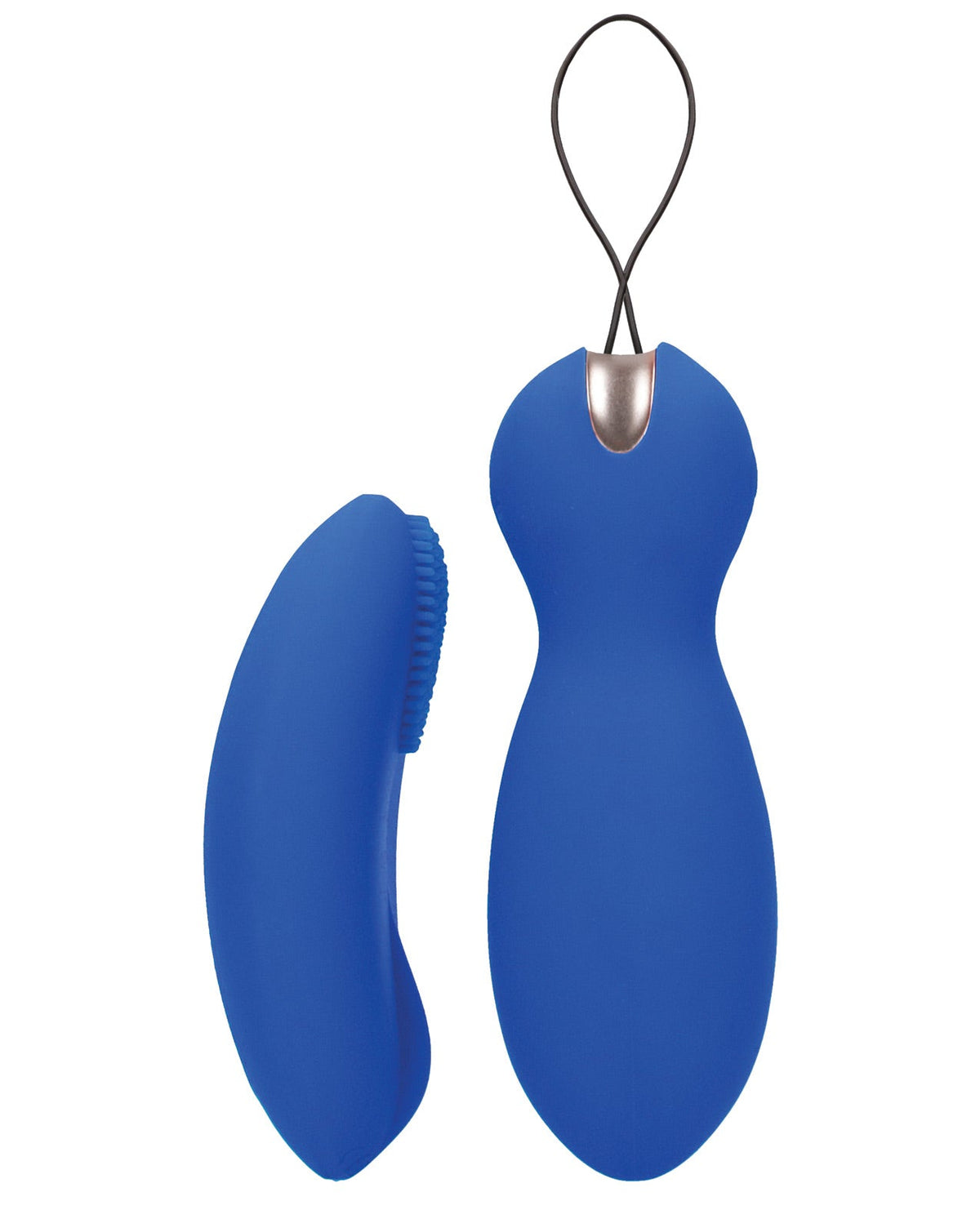 Shots Elegance Dual Vibrating Bullet & Remote - Blue Sexual Enhancers - Tophatter Daily Deals