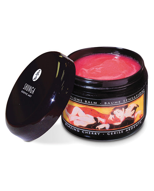 Shunga Sensation Balm - 60 Ml Blazing Cherry Default Title Sexual Enhancers - Tophatter Daily Deals