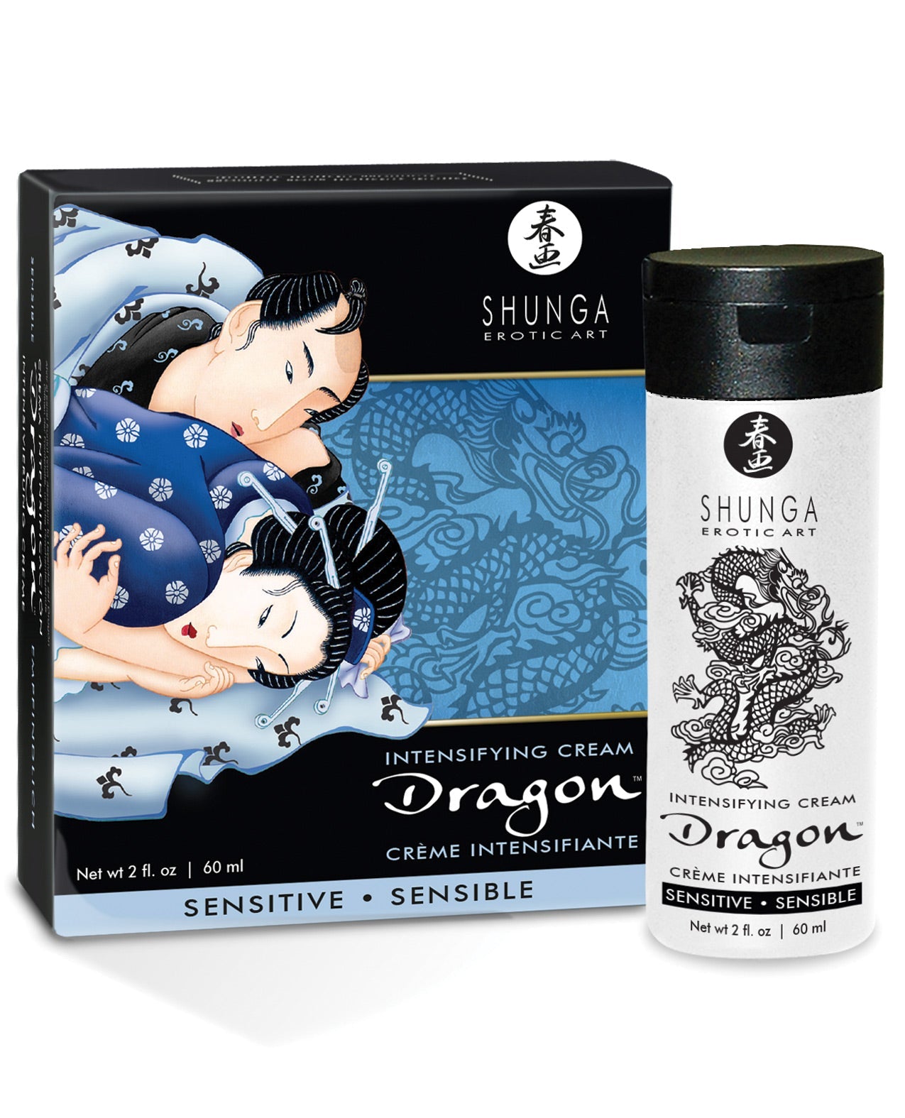 Shunga Dragon Sensitive Cream - 2 Oz Default Title Sexual Enhancers - Tophatter Daily Deals