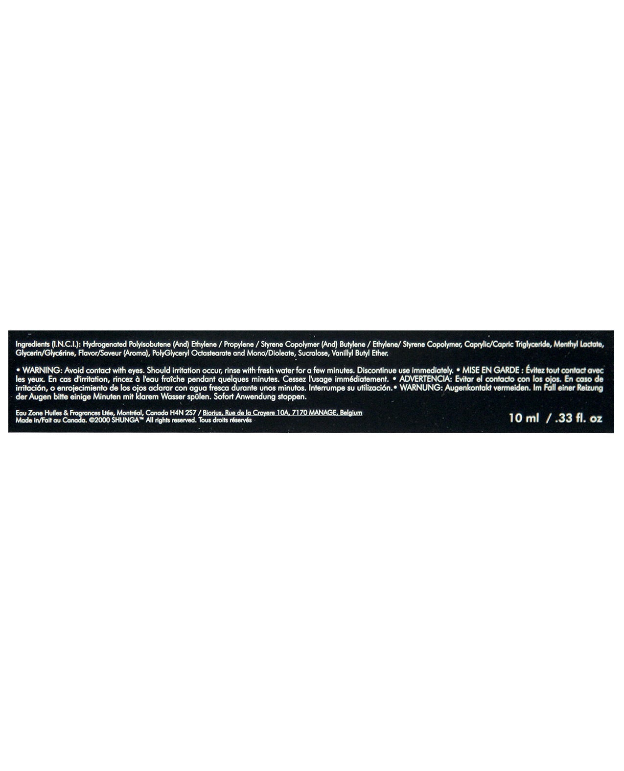 Shunga Divine Oral Pleasure Lipgloss - .33 Oz Sparkling Strawberry Wine Sexual Enhancers - Tophatter Daily Deals