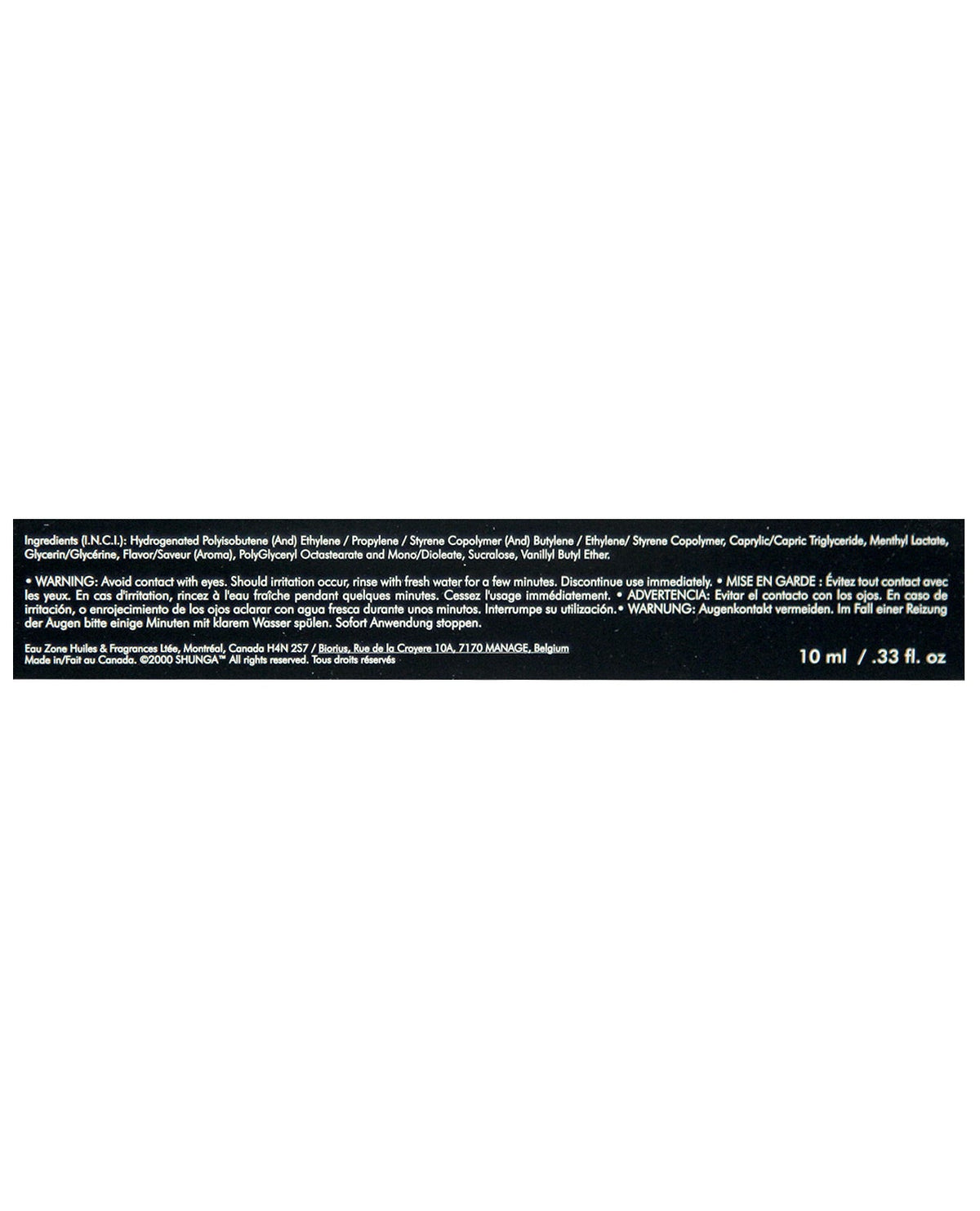 Shunga Divine Oral Pleasure Lipgloss - .33 Oz Sparkling Strawberry Wine Sexual Enhancers - Tophatter Daily Deals