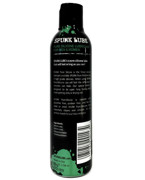 Spunk Pure Silicone Lube - 8 Oz Lubes - Tophatter Daily Deals