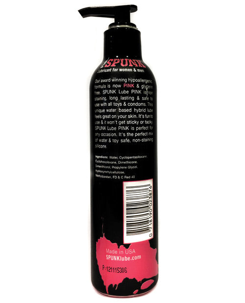 Spunk Hybrid Lube - 8 Oz Pink Lubes - Tophatter Daily Deals