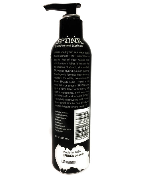 Spunk Hybrid Lube - 8 Oz Lubes - Tophatter Daily Deals