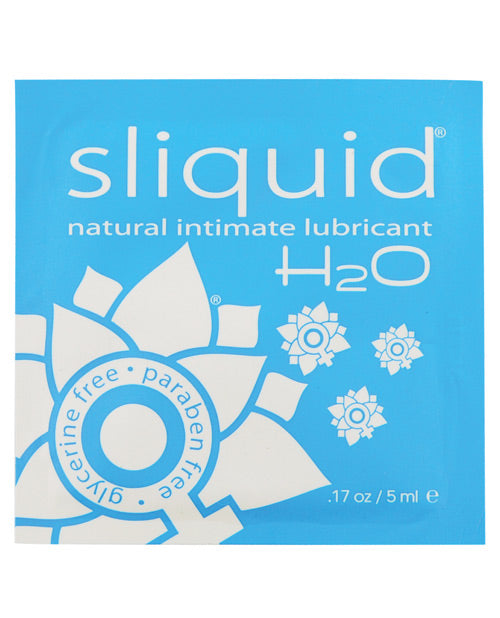 Sliquid Naturals H2o - .17 Oz Pillow Default Title Lubes - Tophatter Daily Deals