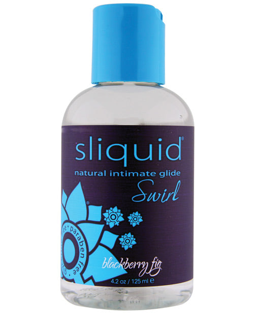 Sliquid Naturals Swirl Lubricant - 4.2 Oz Blackberry Fig Default Title Lubes - Tophatter Daily Deals