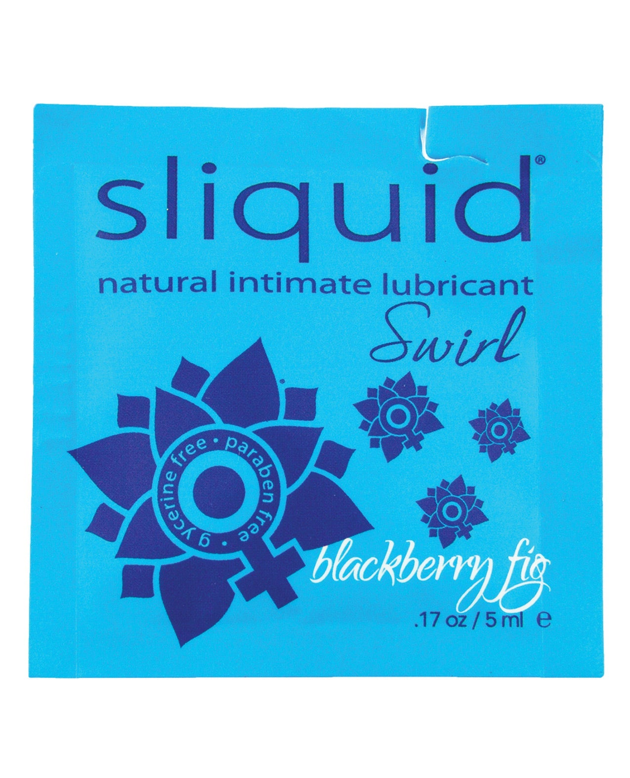 Sliquid Naturals Swirl Lubricant Pillow - .17 Oz Fig Default Title Lubes - Tophatter Daily Deals