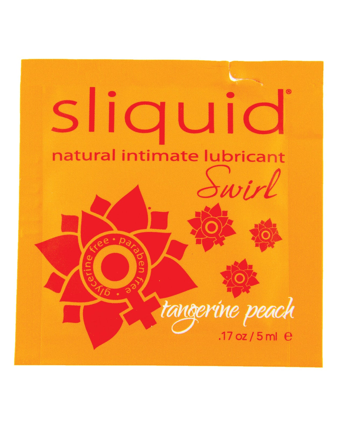 Sliquid Naturals Swirl Lubricant Pillow - .17 Oz Peach Default Title Lubes - Tophatter Daily Deals